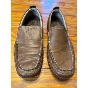 GBX Memory Foam Leather Slip-On Shoes‎ Size 8